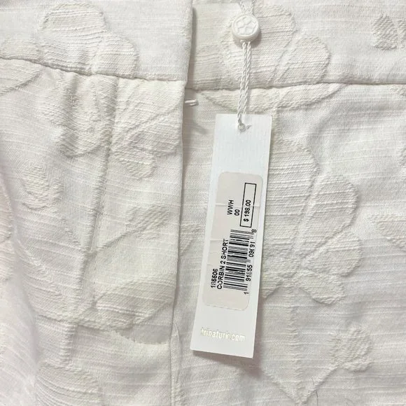 Trina Turk white floral shorts - Picture 3 of 3